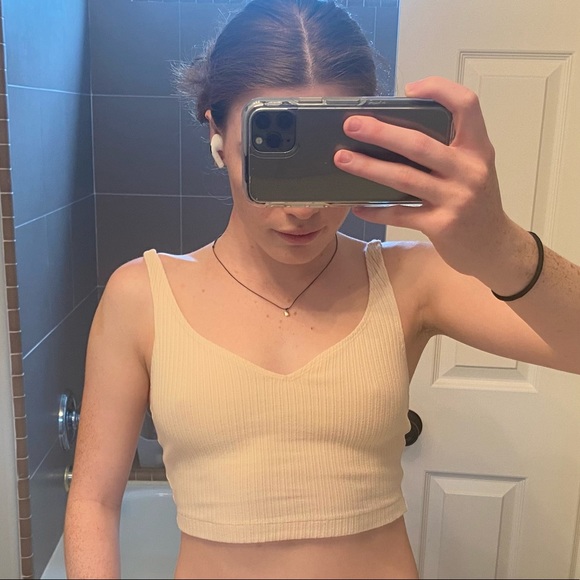 Reformation Ribbed Cropped Tank - Picture 2 of 2